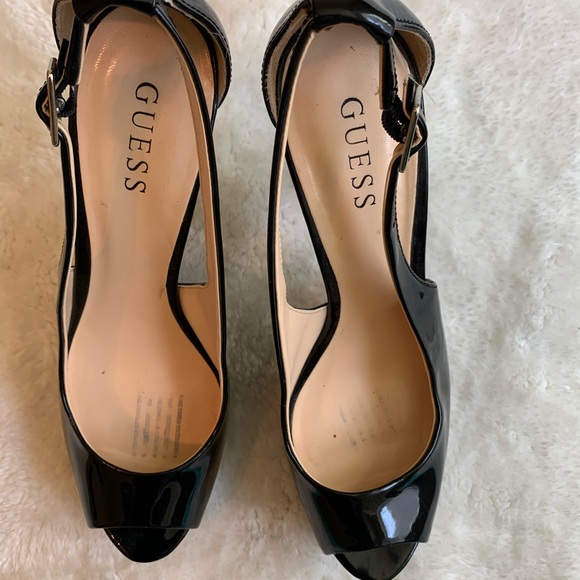 Guess patent leather heels, size 9.5 - Picture 4 of 7
